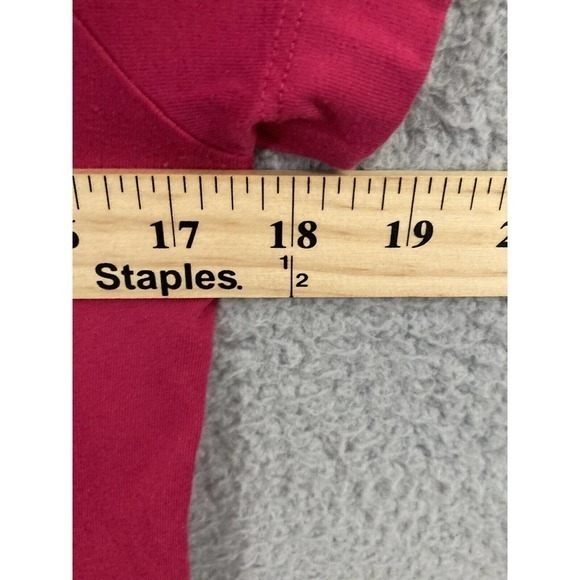 Under Armour Shirt Womens Small Pink Semi Fitted Hunting Short Sleeve Crew Neck - Picture 9 of 10